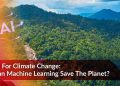AI For Climate Change: Can Machine Learning Save The Planet?